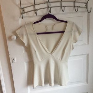 Urban outfitters peplum top